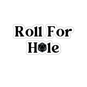 Rolle für Loch Dimension 20 Fantasy High Freshman Sophomore Junior Jahr Brennan Lee Muligan Dnd Aufkleber