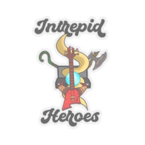 Intrepid Heroes Crown Of Candy Unsleeping City Never after Starstruck Odyssey Fantasy High Junior Brennan Lee Muligan Dimension 20 Sticker