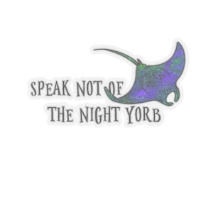 sprich nicht von der Nacht Yorb Dimension 20 Fantasy High Sophomore Junior Jahr Brennan Lee Muligan Aufkleber