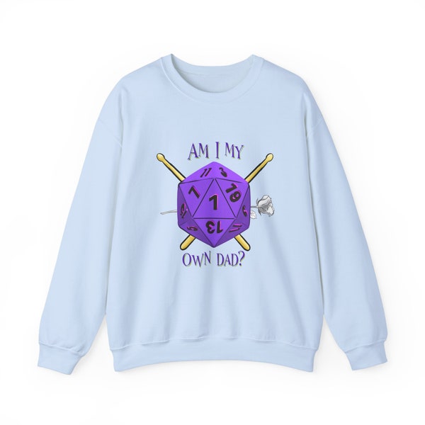 Am ich mein eigener Vater Gorgug Thistlespring Barbarian Dimension 20 Fantasy High Crewneck Sweatshirt