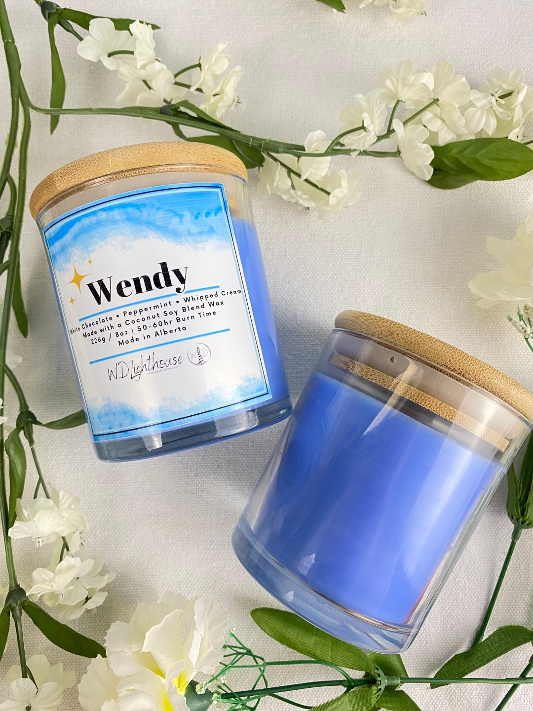 Wendy Darling Candle for Book Fans Etsy