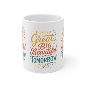 Coffee Mug, Walt Disney Carousel of Progress Inspired Cup, 11oz, 15oz, Collector&#39;s Item, Gifts for Disney Fans, Kitchen Decor, Ceramic Mug,