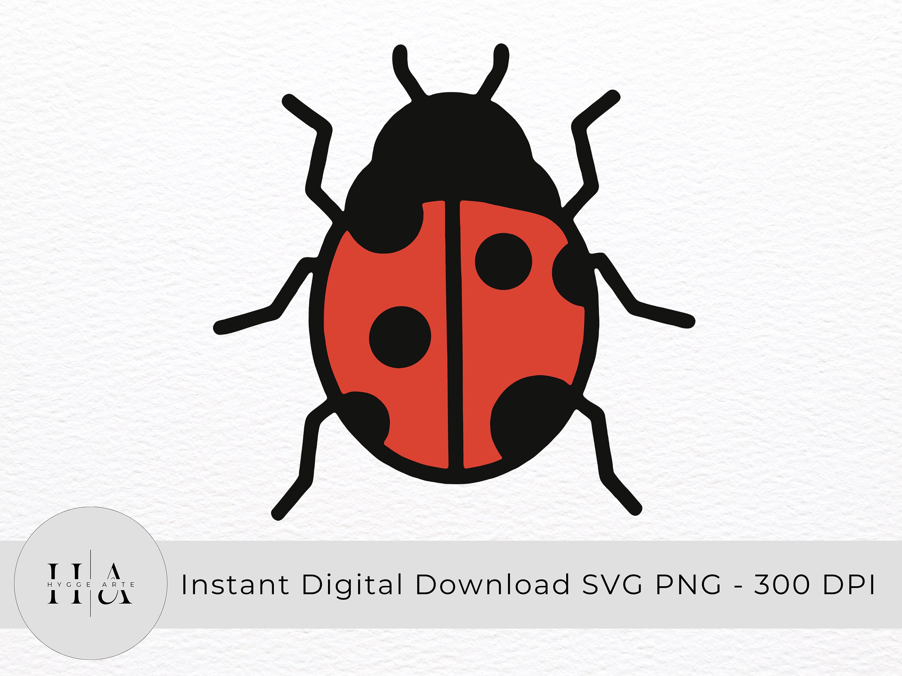 Ladybug Svg Cute SVG & PNG Digital Files for Crafting and Design ...