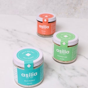 Gourmet Salt Trio | Artisanal Salt Set | 140g