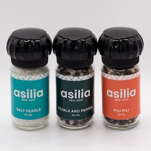 Gourmet Salt Grinder Gift Set-Box