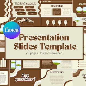 Presentation Slides Template Canva Presentation Slides Masterclass Webinar Slides Template Minimalist Presentation Slides Deck For Students