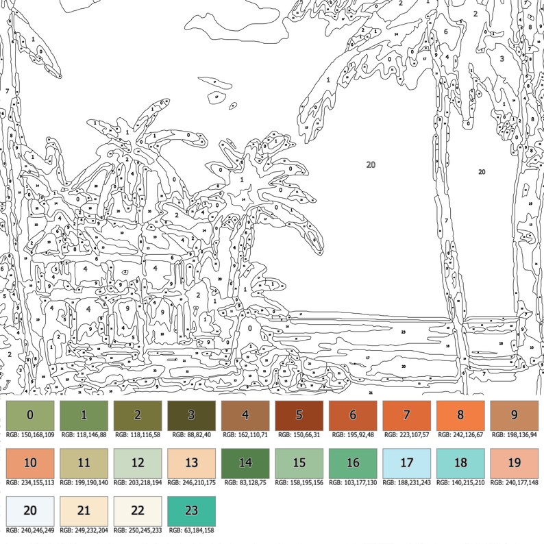Color by Number for Adult Paint - Il 794xN.5670733284 Qr37 