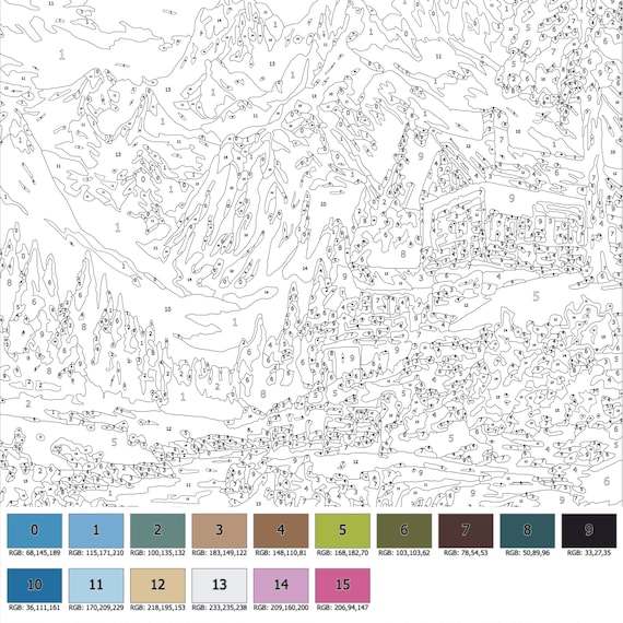 MOGTAA Peinture Numero Enfant Adulte avec Cadre, Phare Peinture par Numero Adulte, DIY Phare