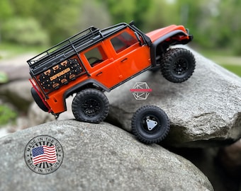 Spare Tire Mount for Traxxas TRX4M and SCX24 Fast Shipping Mount on Hood or Roof