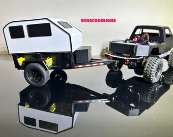 TRX4M Camper For Utility Trailer, Upgrade for Traxxas Utility Trailer