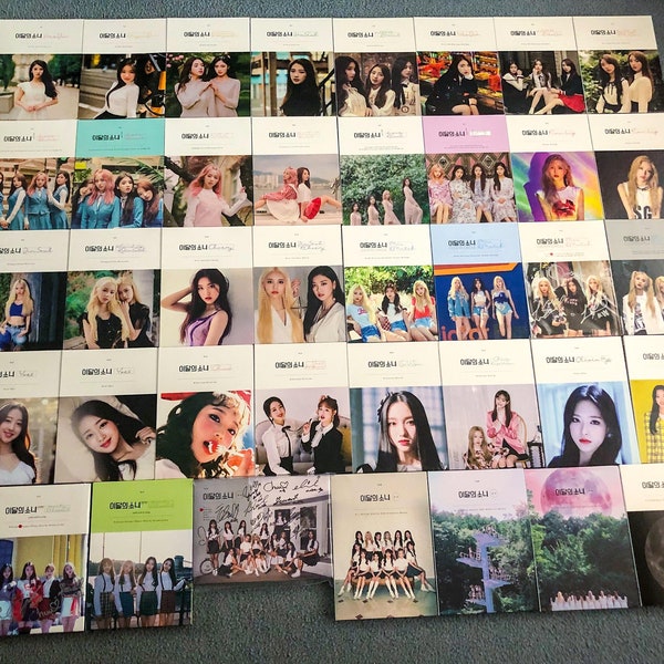 SEALED/NEW Loona Universe Album Collection - Loona, Chuu, ARTMS, Loossemble, Odd Eye Circle Kpop Album Collection Loona Albums