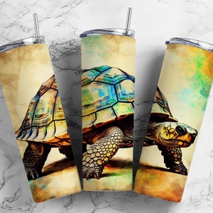 Landschildpad 20 oz sublimatiebekerontwerp, alcoholinkt 9,2 x 8,3&quot; rechte bekerwikkel, png PNGEgg