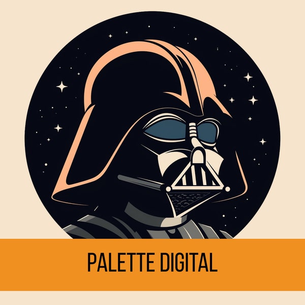 Cool Darth Vader Logo | Gaming Logo Design |  PNG Format | Instant Download | Darth Vader | Star Wars Sith Lord | The Chosen One