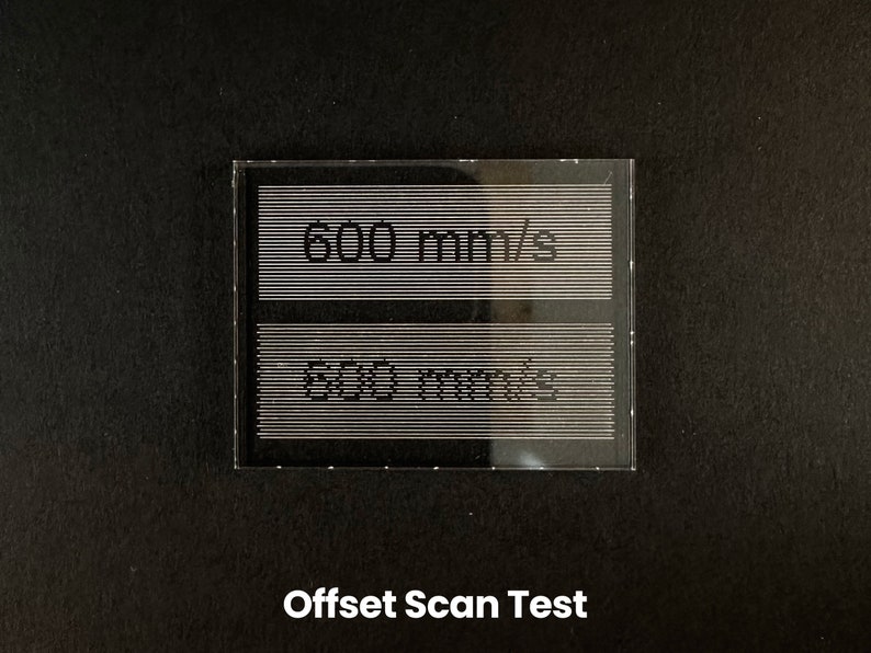 Paquete de calibración láser, archivos de prueba de láser Lightburn, tarjetas de prueba de materiales de corte y grabado con láser de diodo CO2, prueba de calibración imagen 10