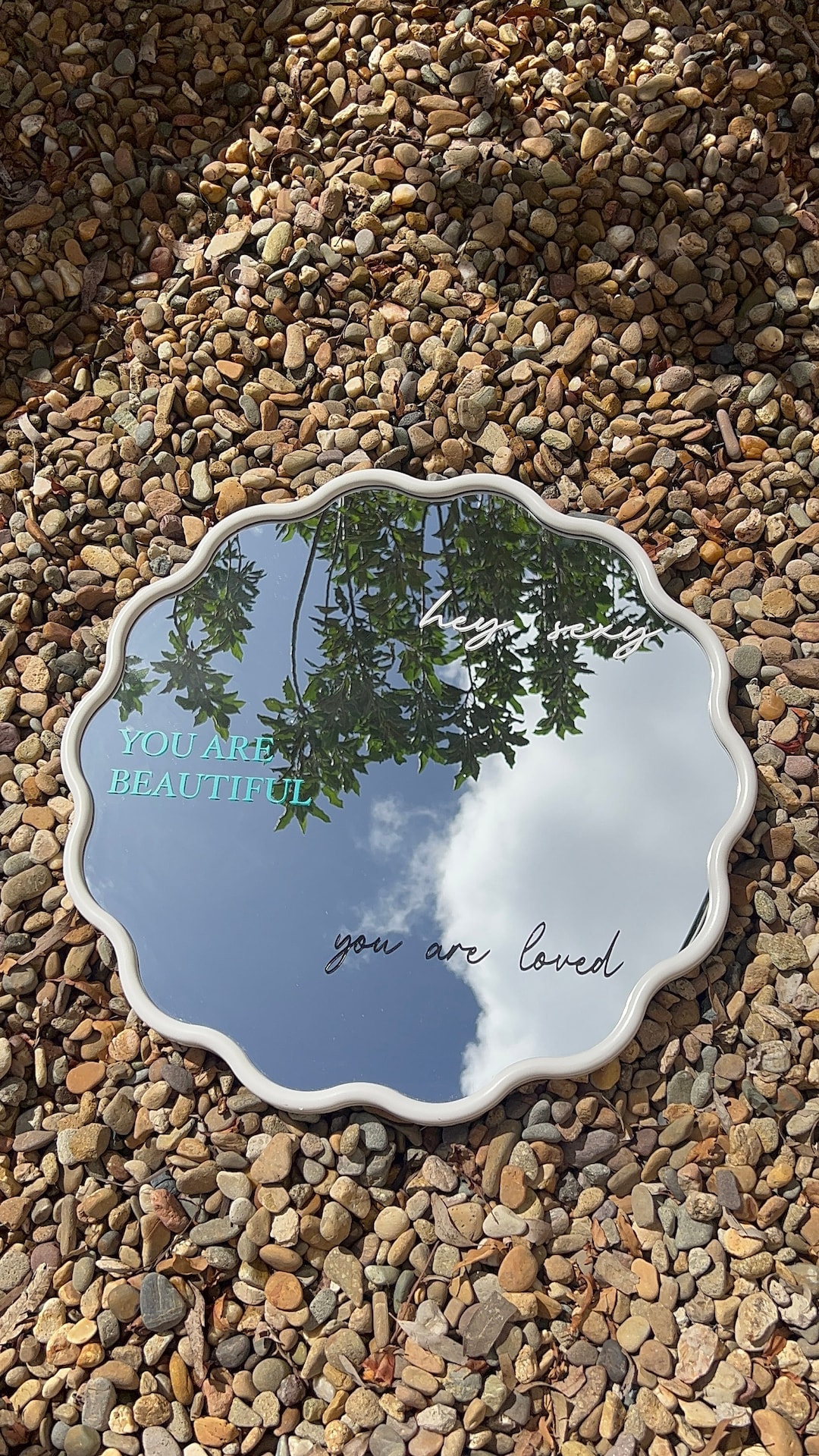 Mirror Stickers Decals, Motivational, Customisable, Word Stickers - Etsy