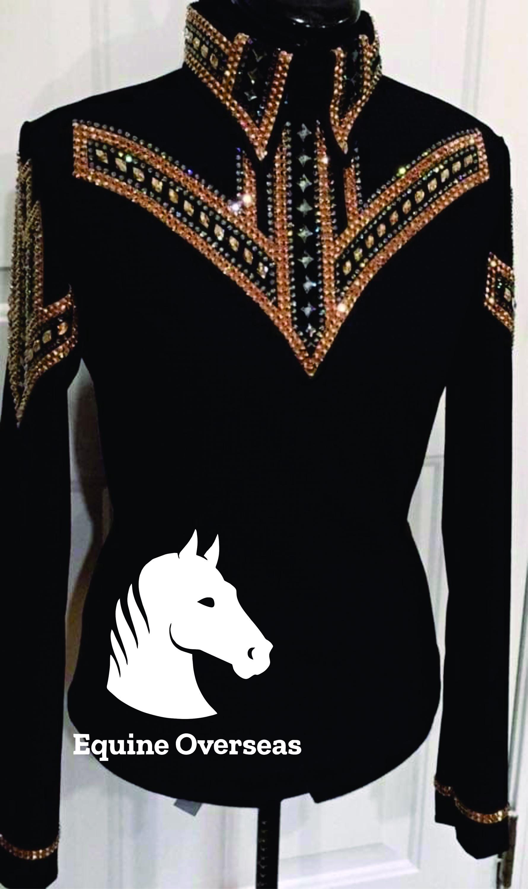 Chemise De Spectacle Western – Taffetas – Showmanship Horsemanship – Fusion Enterprises