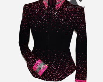 Western Showmanship Horsemanship Pleasure Show Shirt - customise according you all colour available