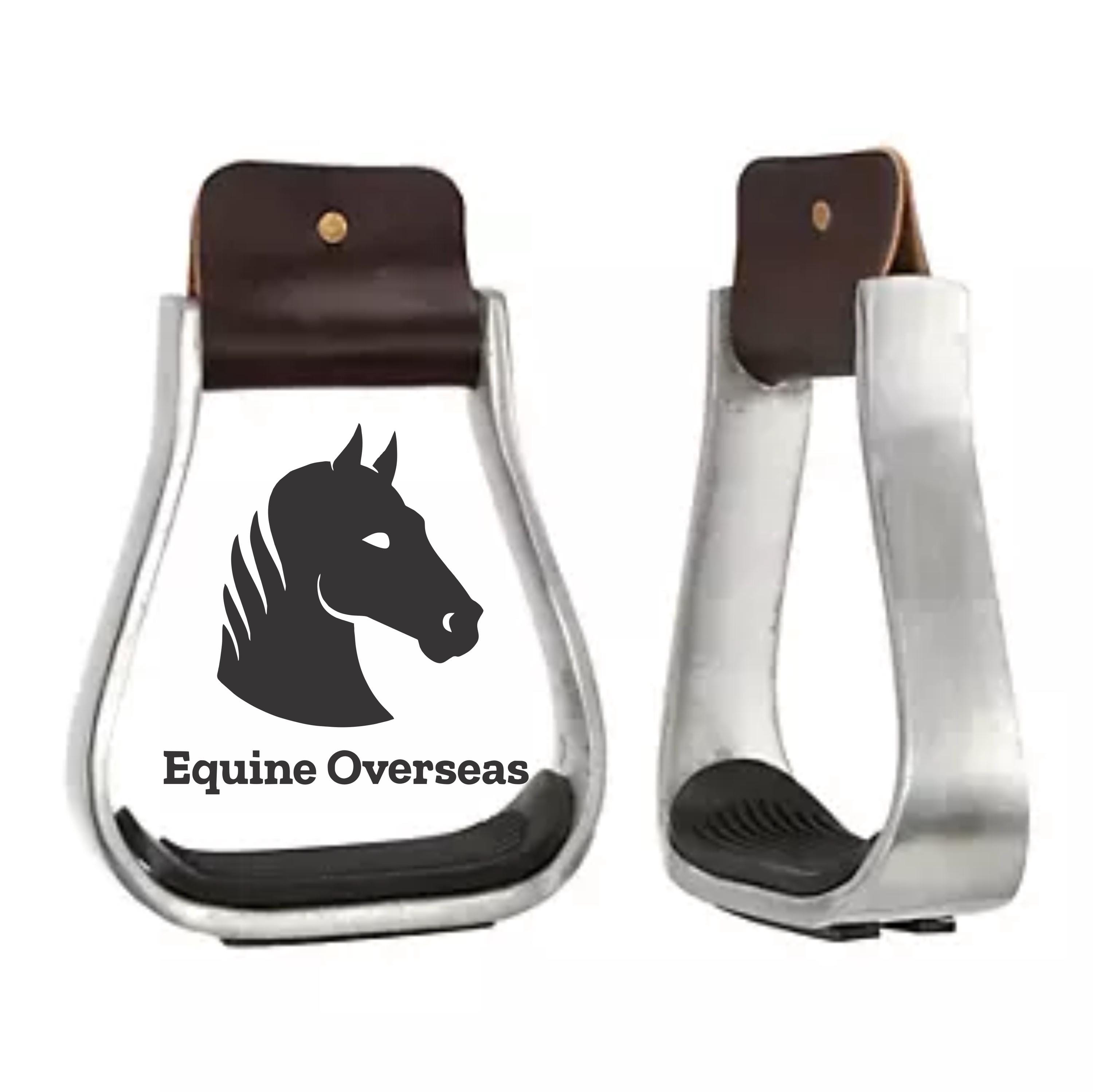 Étriers Western Pour Chevaux En Acier Inoxydable - Taille 4,75 Pouces - Marque Raiment