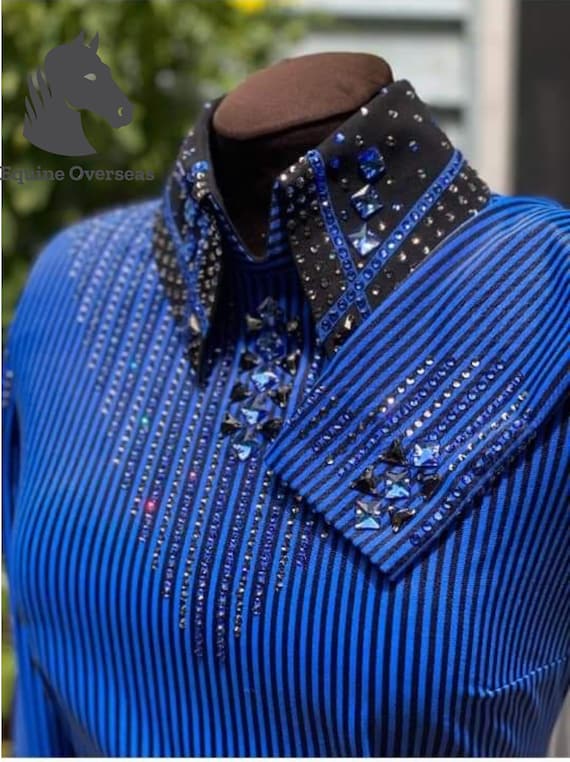 Chemise Western Show Pour Concours Équestre - Fusion Enterprises - Neuve