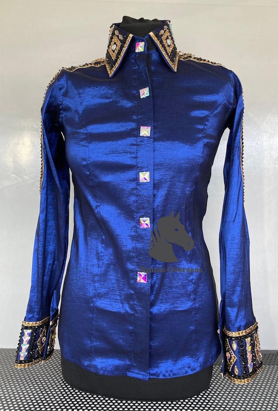 Chemise De Spectacle Western Showmanship - Taffetas - Fusion Enterprises - NEUVE