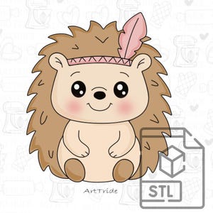 Stl-Datei Download Igel Ausstechform
