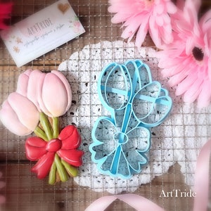Tulip bouquet STL file download