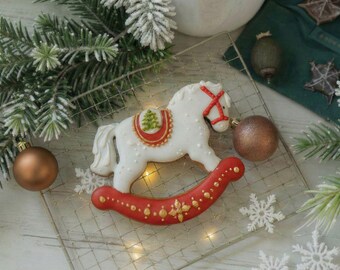 cortador de galletas de caballo
