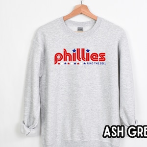 Phillies Ring the Bell Vintage Crewneck Sweatshirt, Phillies trendy Shirt, Phillies gift for women, Phillies gift for men