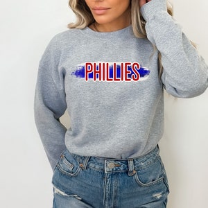 Philadelphia Phillies Baseball Philly Tee for Adults, Trending Phillies, Extended Sizes, Phillies Men, Phillies Women