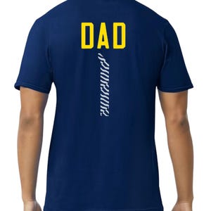 Dad Fathers Day Phillies Philly Connect Blue Bell Tee Player Number Front and Back, Phillies Gift for Dad, Grandpop, Pop, Grandpa