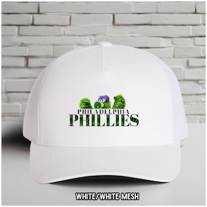 Philadelphia Phillies Phanatic Real Image Snapback Trucker Adjustable Baseball Mesh Hat, Hat for Men, Hat for Women