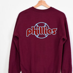 Phillies Vintage Baseball Trendy Crewneck Sweatshirt