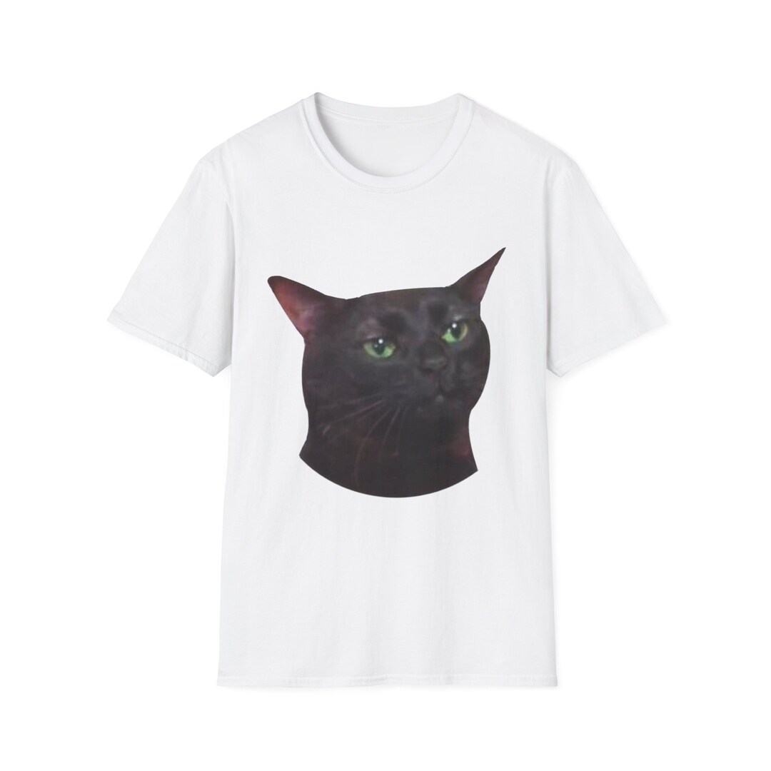 Zoned Out Cat Meme Tshirt Etsy