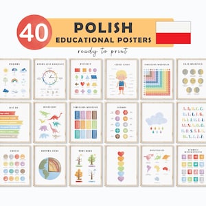 Kroatisches Lernposter – zweisprachiges Klassenzimmer Dekor, Sprachenlernen für Kinder, Kroatische Schule & Lehrer Materialien