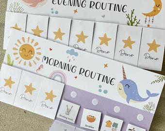 Toddler Chore Chart Routine Flip Chart Kids Visual Daily Routine Cards Daily  Kids Habit Tracker Autism  Daily Chart Digital Download Cards