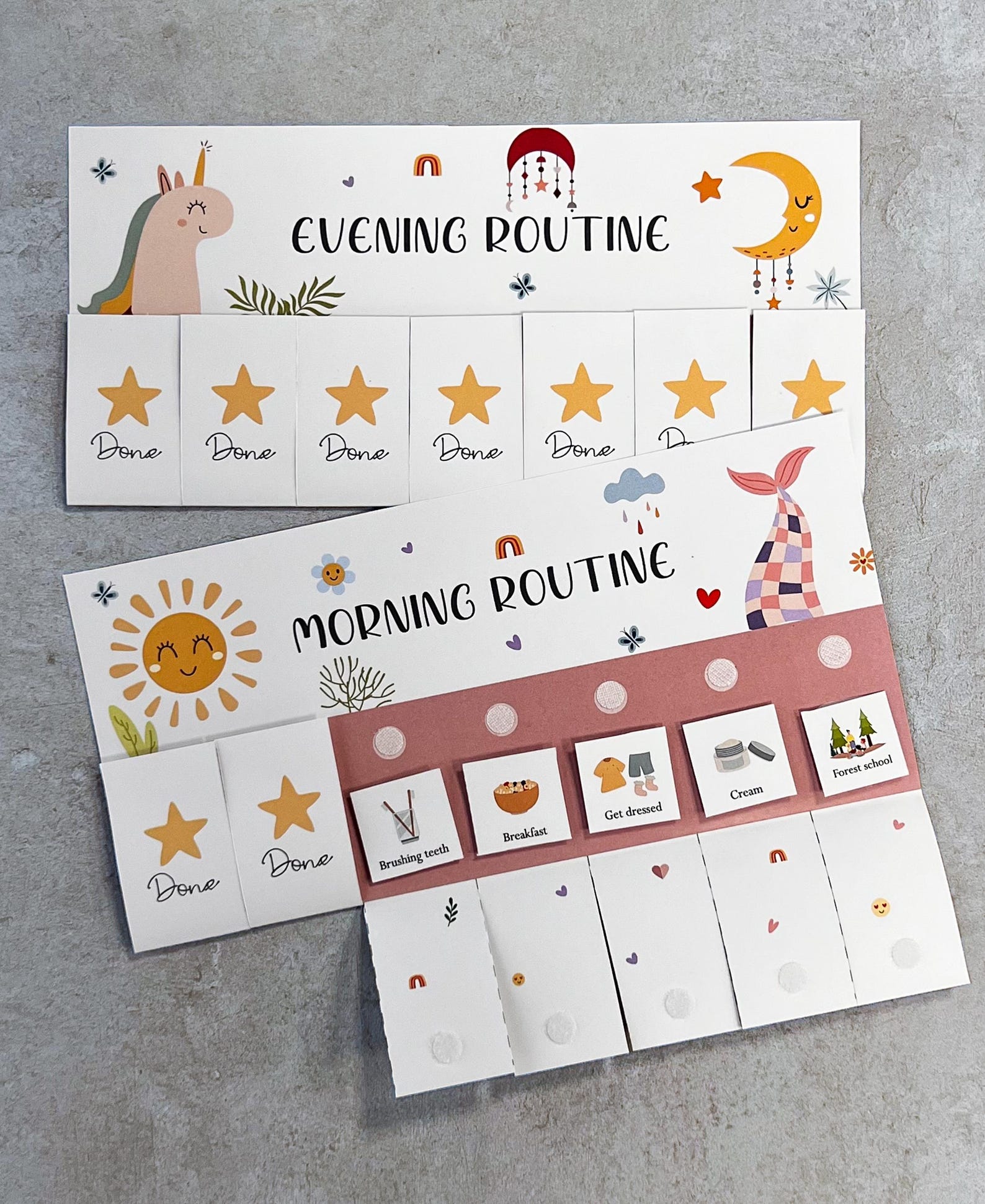 Toddler Chore Chart Visual Daily Routine Cards Daily Rhythm Chore Chart ...