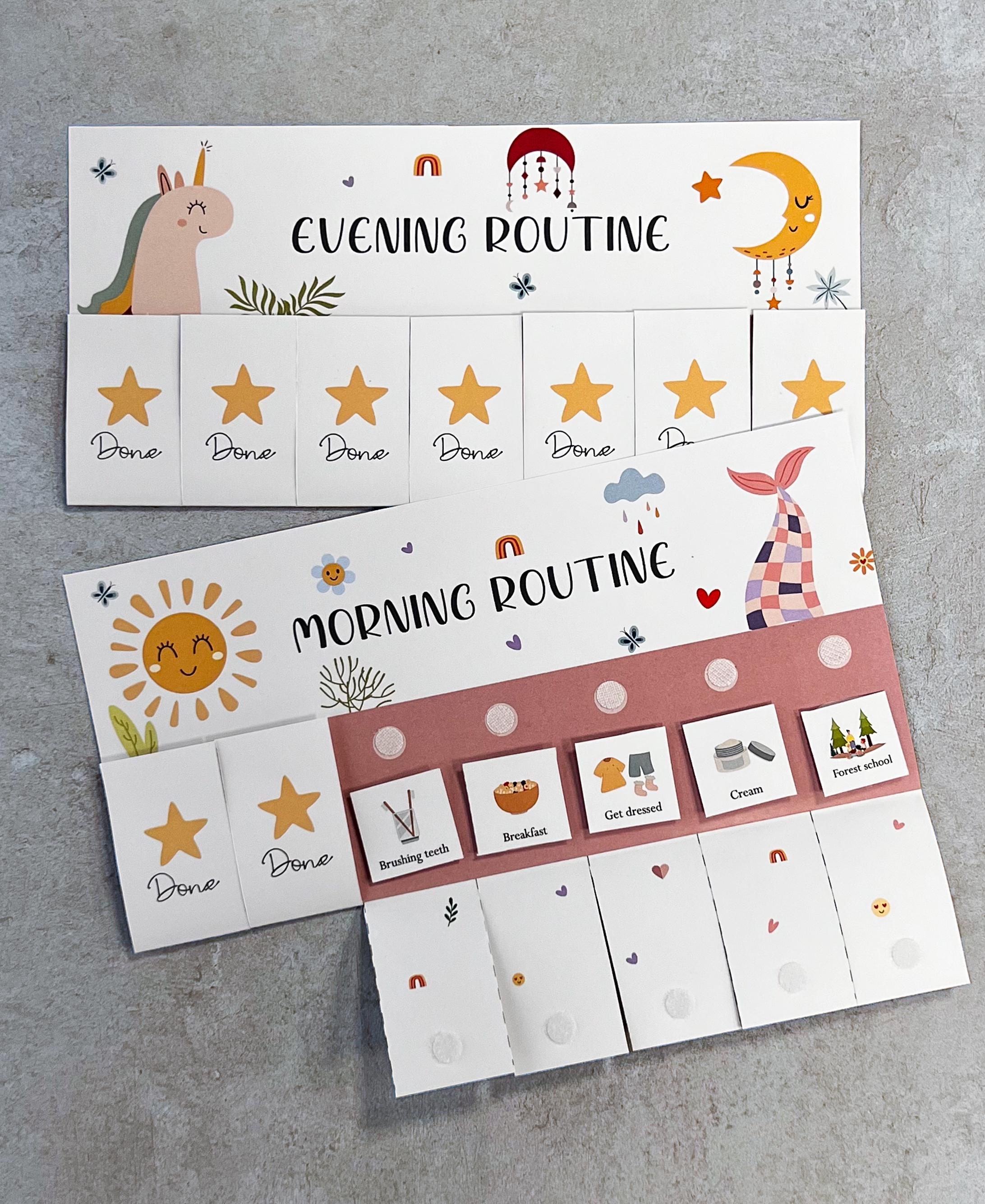 Toddler Chore Chart Visual Daily Routine Cards Daily Rhythm Chore Chart ...