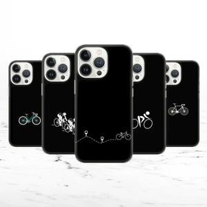 K-S-Trade Handyhülle für Apple iPhone 15, Rahmentasche Fahrrad
