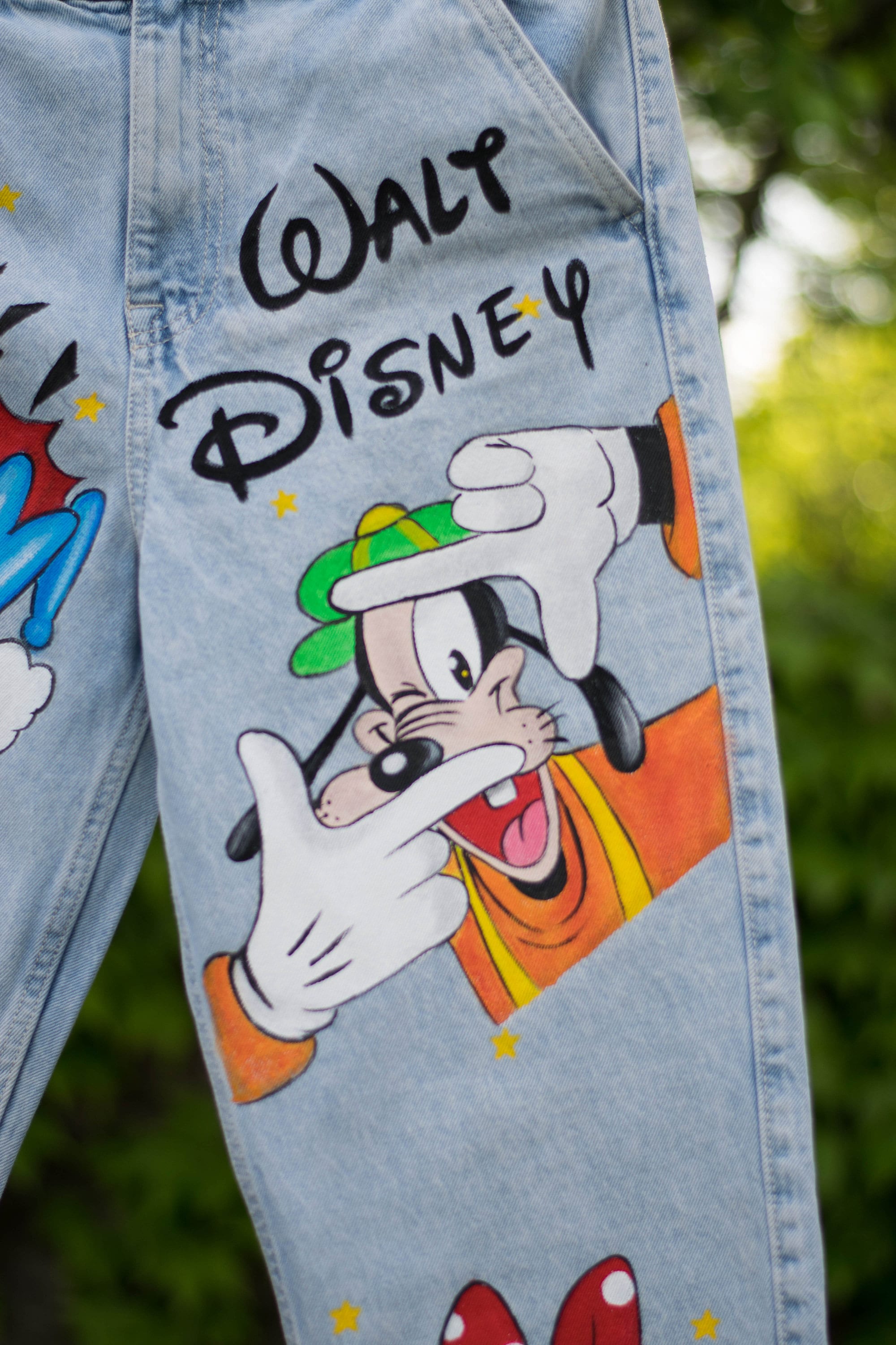 Hand Painted Jeans, Hand Painted Pants, Personalized Pants Hand Painted Jeans, Hand Painted Pants, Personalized Pants