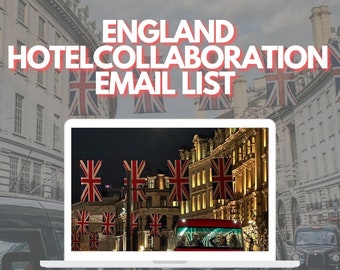 イギリス ロンドン ホテル コラボレーション メール リスト | 旅行 l 連絡先リスト 休日 l テンプレート l 旅行 スポンサーシップ パートナーシップ SEO | インフルエンサー