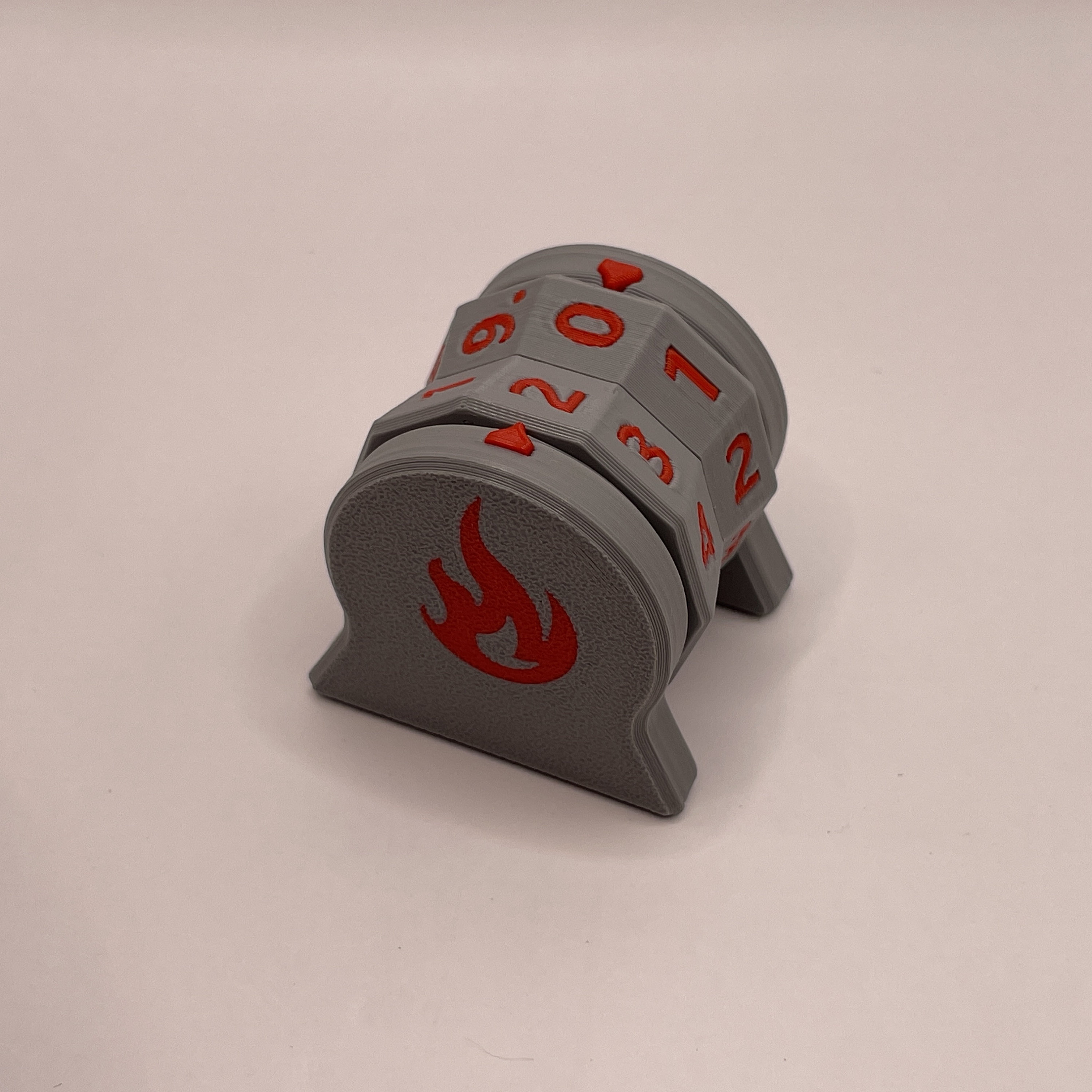 3D Printed Magic the Gathering Spindown Life Counters Gray Version With ...