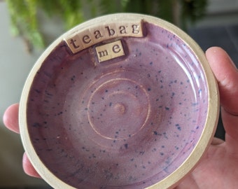 Teabag Dish - Teabag Me handmade ceramic