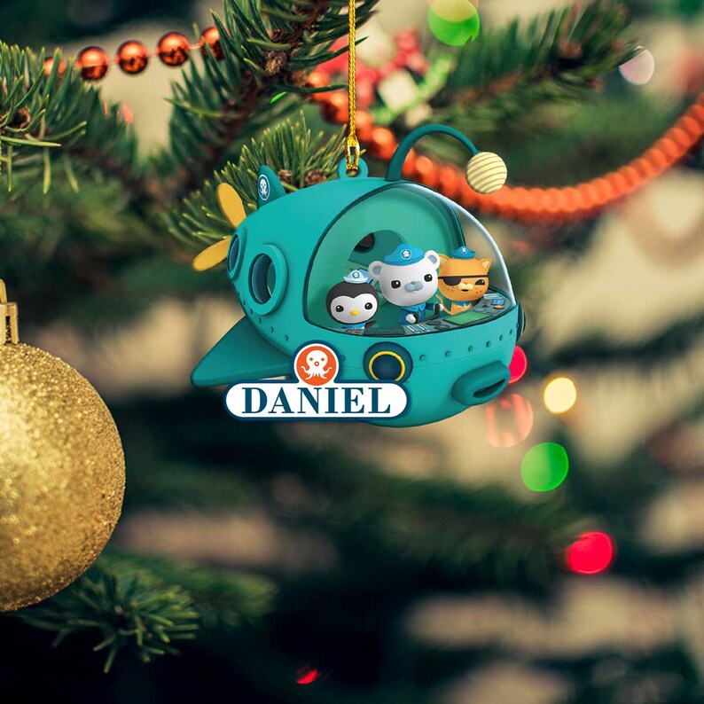 Octonauts Christmas Ornament the Octonauts Ornament Captain Etsy