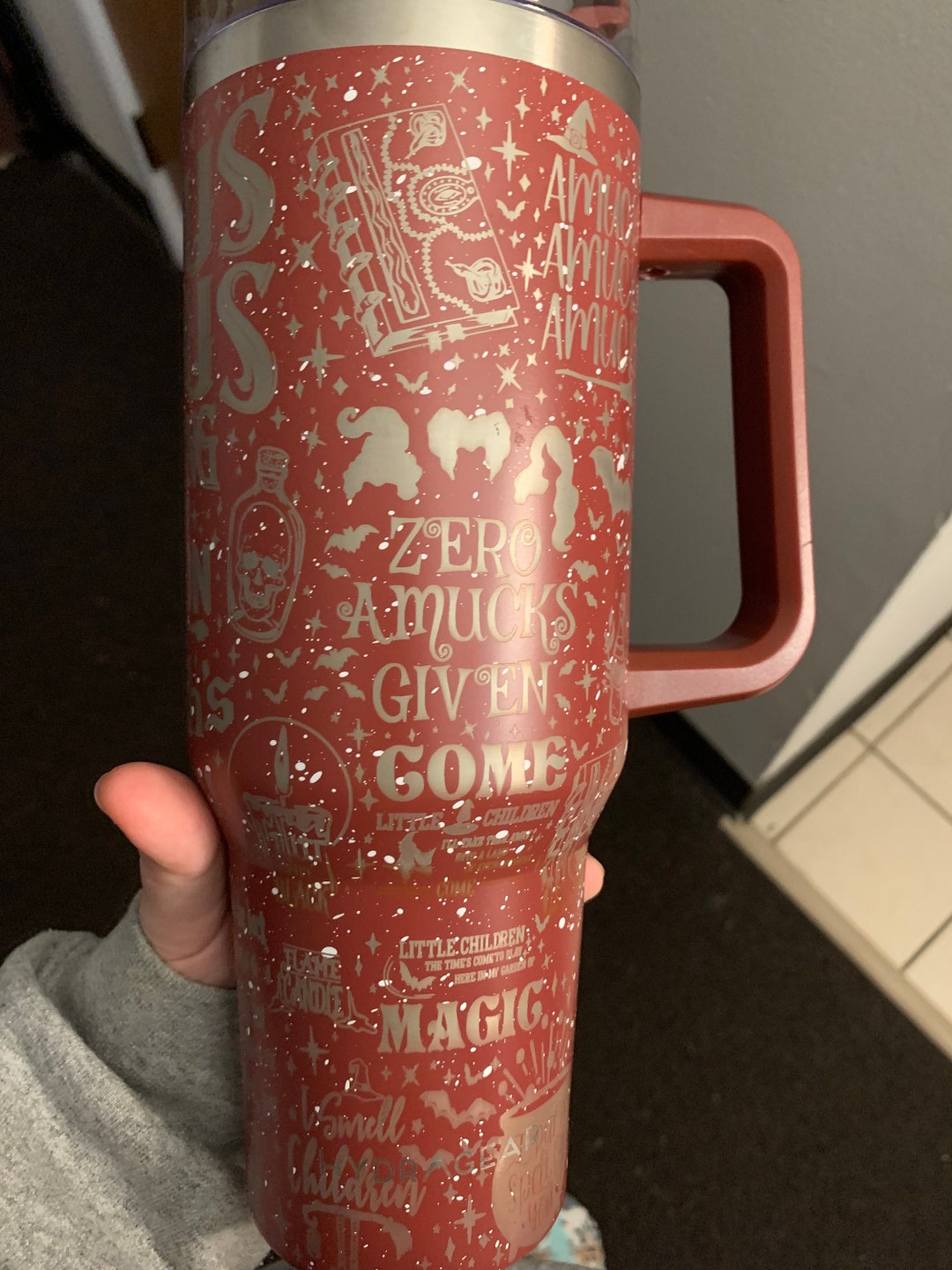 40 Oz Witchy Brewing Company Tumbler Etsy