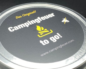 Camping fire to go! with mosquito repellent l the camping gift l your caravan or motorhome in the most beautiful light l camper gift idea