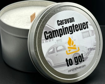 Dein Caravan Campingfeuer to go! Mit Mückenschutz