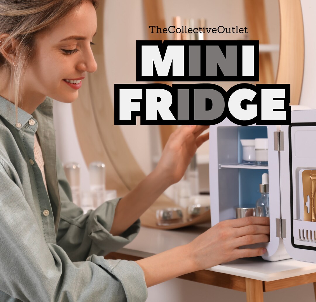 Portable Mini Fridge for Skincare Cosmetics Food and Etsy