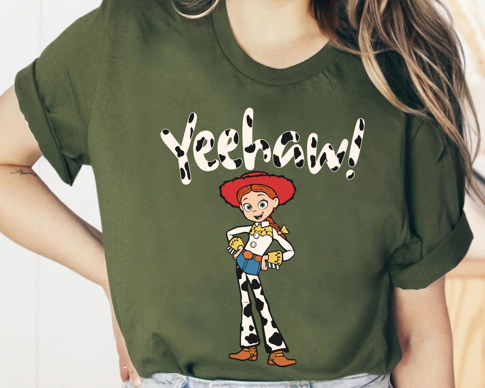 Vintage Toy Story Jessie Yeehaw Cowgirl T-shirt Retro Country - Etsy