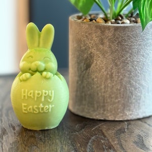 Easter candles | Easter Bunny candles | vegan handmade soy wax candles | Easter table decor | Easter egg decorations | spring decoration