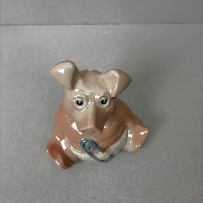 Wade Natwest Woody Piggy Bank – 1980s Ceramic Baby Pig Money Box - Etsy